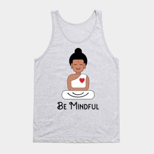 Meditating Buddha Mindfulness Tank Top